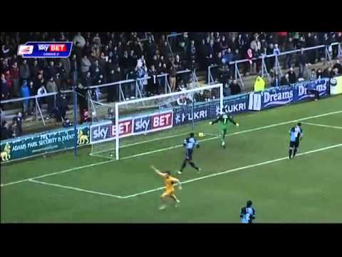 League 2 Goal of the Season 2013/14 – Mike Flynn Newport C @ Wycombe W