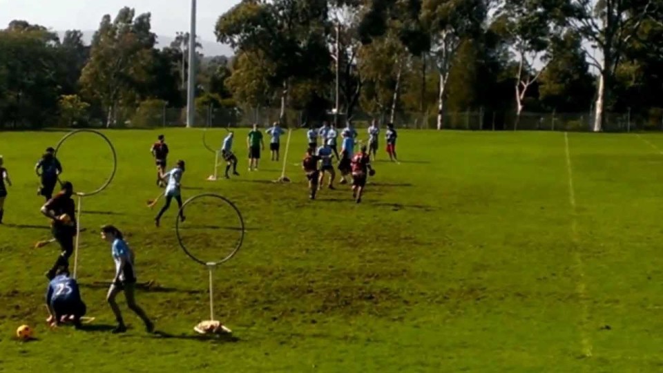 Quidditch – Melbourne Mudbash 2013 – Game Action